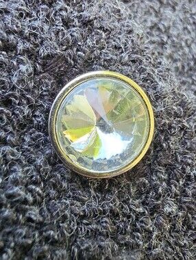 Cathy Daniels (D.R.) Ladies Sweater Jacket W/Faux Collar Boutique Buttons